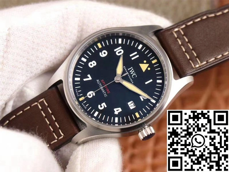 IWC Pilot Spitfire IW326803 MKS Factory Black Dial