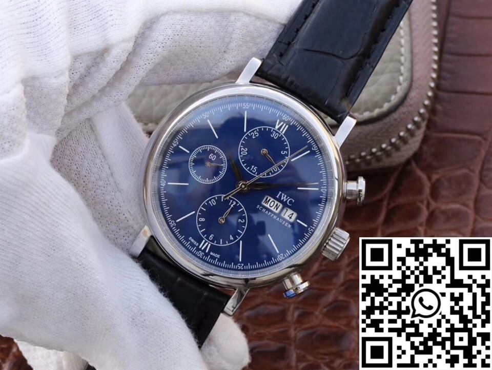 IWC Portofino 150th Anniversary Special Edition IW391023 ZF Factory Blue Dial