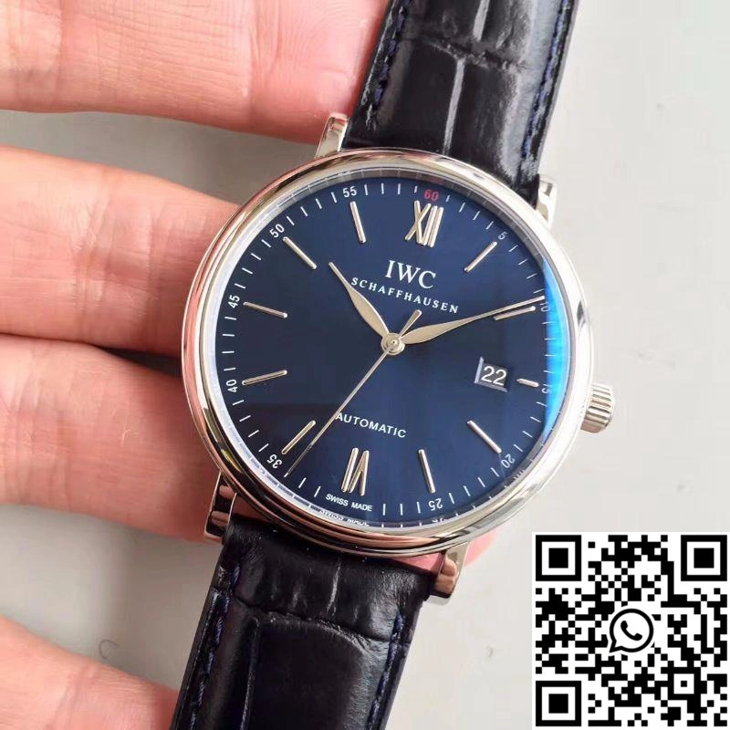 IWC Portofino Automatic IW356502 MKS Factory Blue Dial