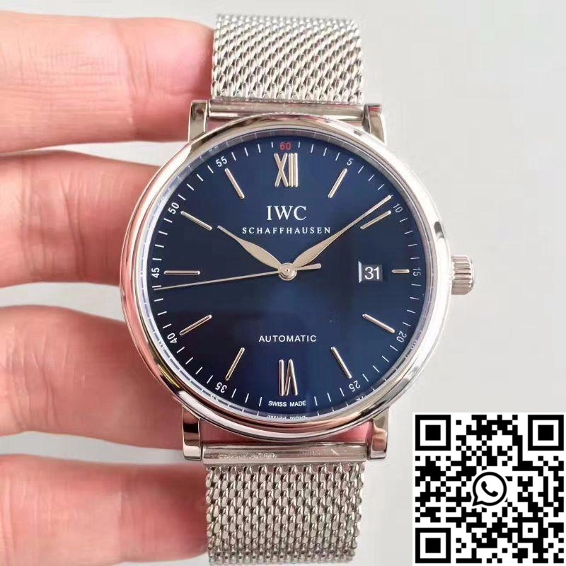 IWC Portofino Boutique Edition IW356512 MKS Factory Blue Dial