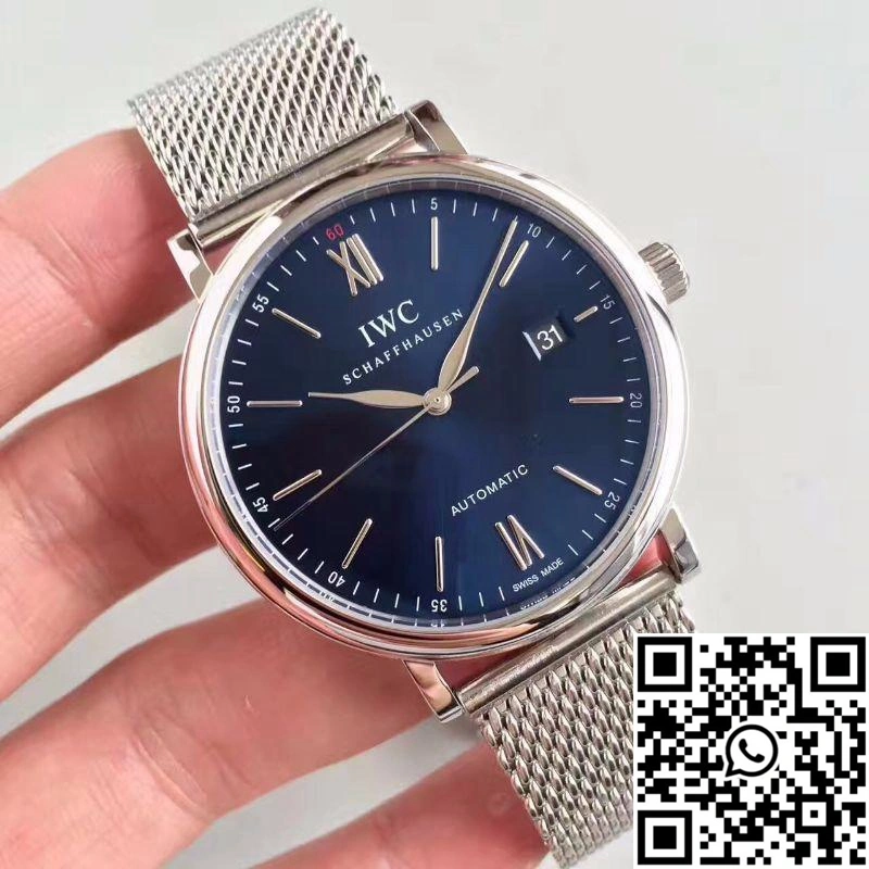 IWC Portofino Boutique Edition IW356512 MKS Factory Blue Dial