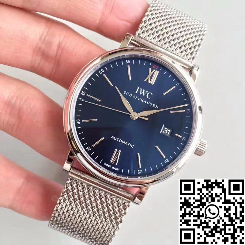IWC Portofino Boutique Edition IW356512 MKS Factory Blue Dial