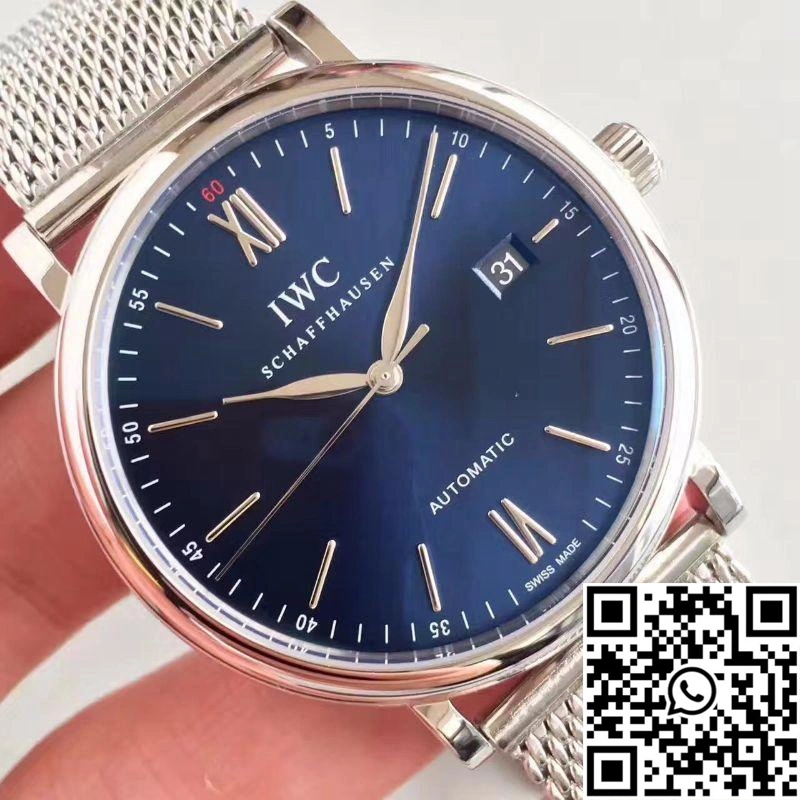 IWC Portofino Boutique Edition IW356512 MKS Factory Blue Dial