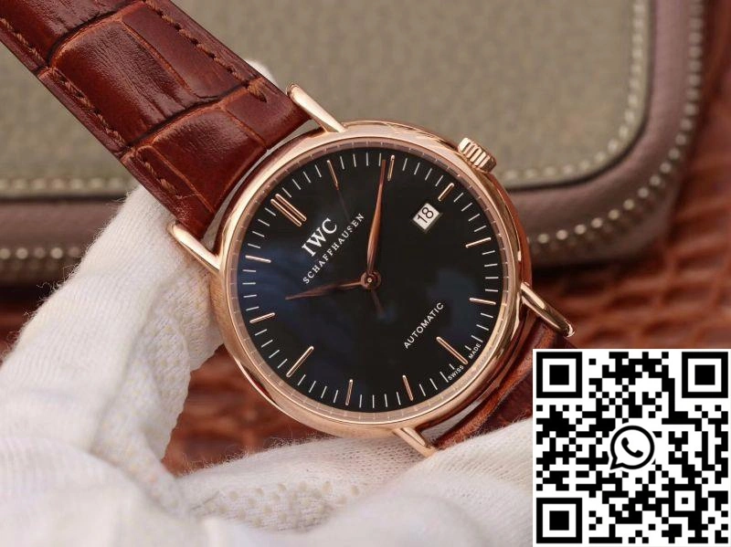 IWC Portofino IW356504 TW Factory Black Dial
