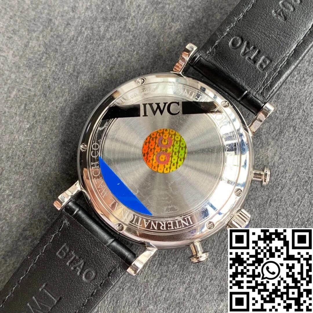 IWC Portofino IW391008 ZF Factory Stainless Steel Black Dial