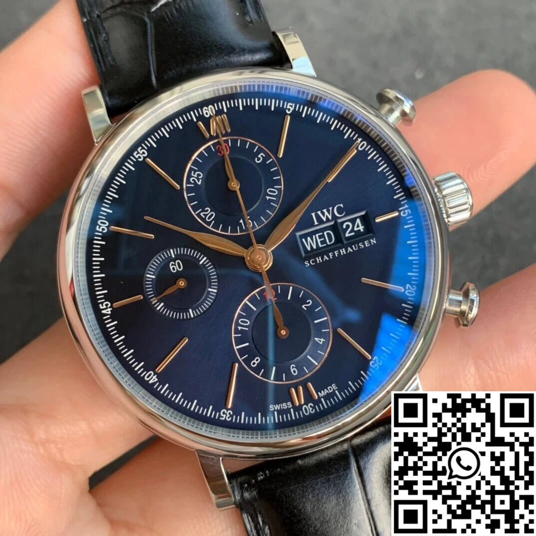 IWC Portofino IW391036 ZF Factory Stainless Steel Blue Dial