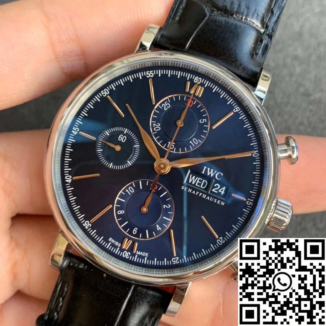IWC Portofino IW391036 ZF Factory Stainless Steel Blue Dial