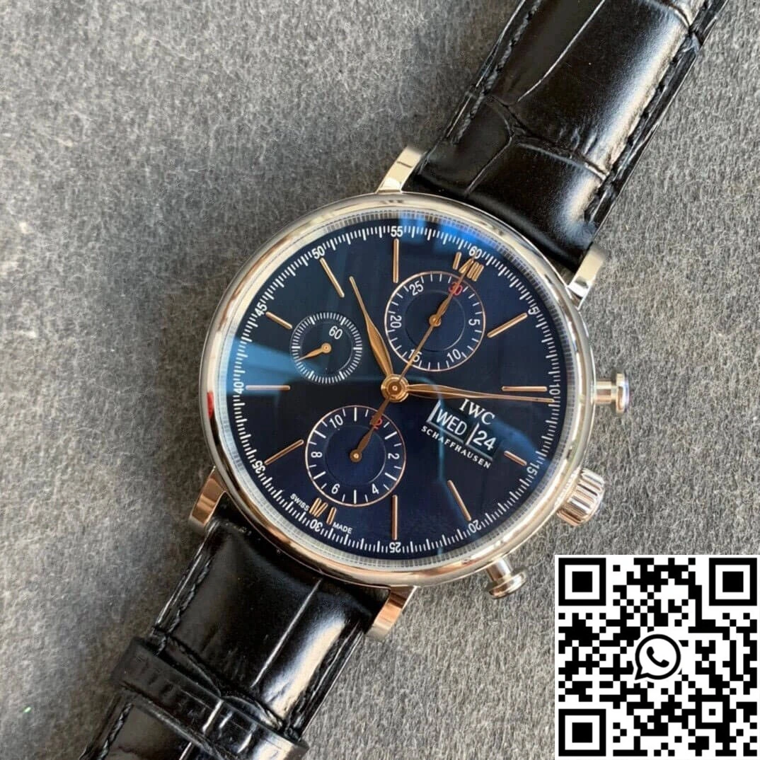 IWC Portofino IW391036 ZF Factory Stainless Steel Blue Dial