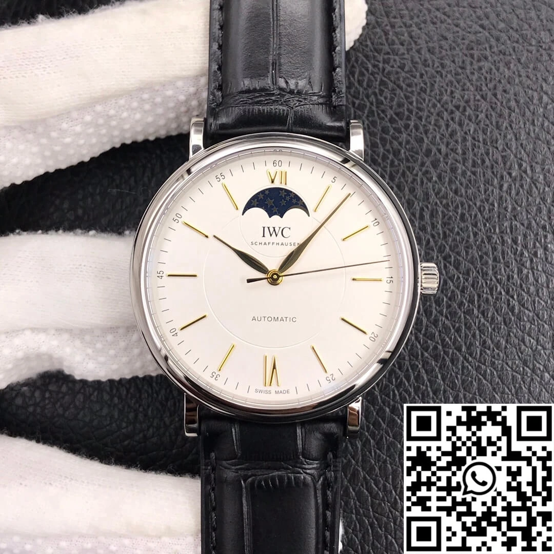 IWC Portofino Moon Phase IW459401 MKS Factory White Dial