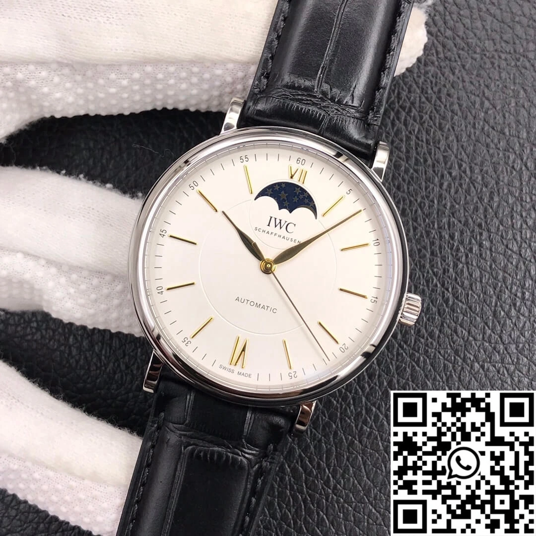 IWC Portofino Moon Phase IW459401 MKS Factory White Dial
