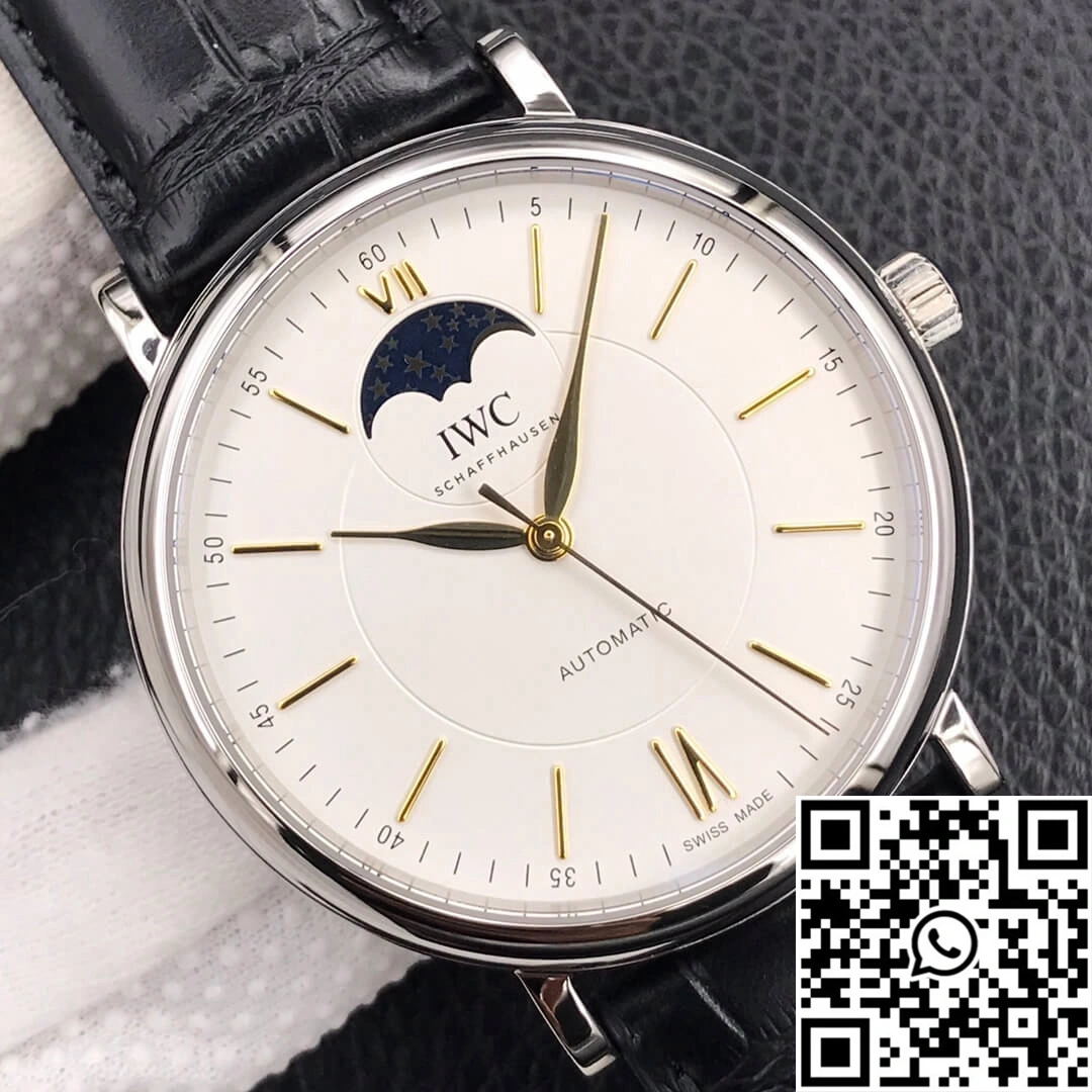 IWC Portofino Moon Phase IW459401 MKS Factory White Dial
