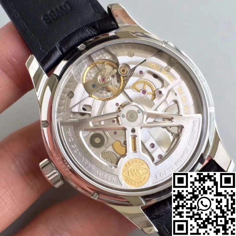 IWC Portugieser Annual Calendar IW503502 YL Factory Black Dial