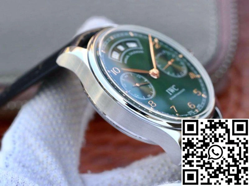 IWC Portugieser Annual Calendar IW503510 YL Factory Green Dial