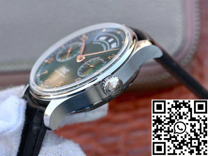 IWC Portugieser Annual Calendar IW503510 YL Factory Green Dial