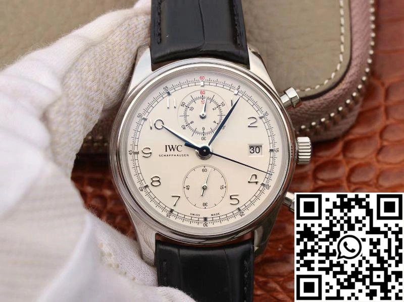 IWC Portugieser Chronograph Classic IW390403 ZF Factory White Dial