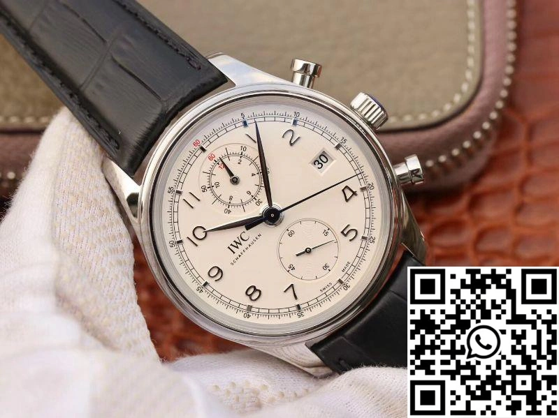 IWC Portugieser Chronograph Classic IW390403 ZF Factory White Dial