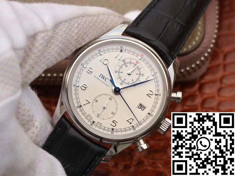 IWC Portugieser Chronograph Classic IW390403 ZF Factory White Dial