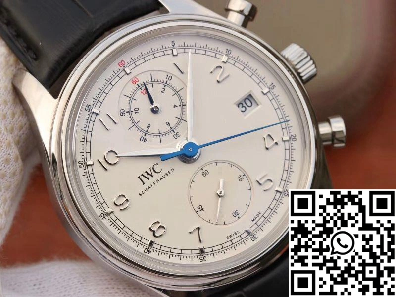 IWC Portugieser Chronograph Classic IW390403 ZF Factory White Dial