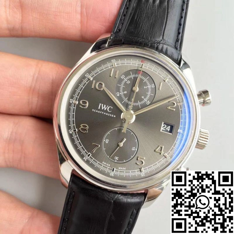 IWC Portugieser Chronograph Classic IW390404 ZF Factory Anthracite Dial