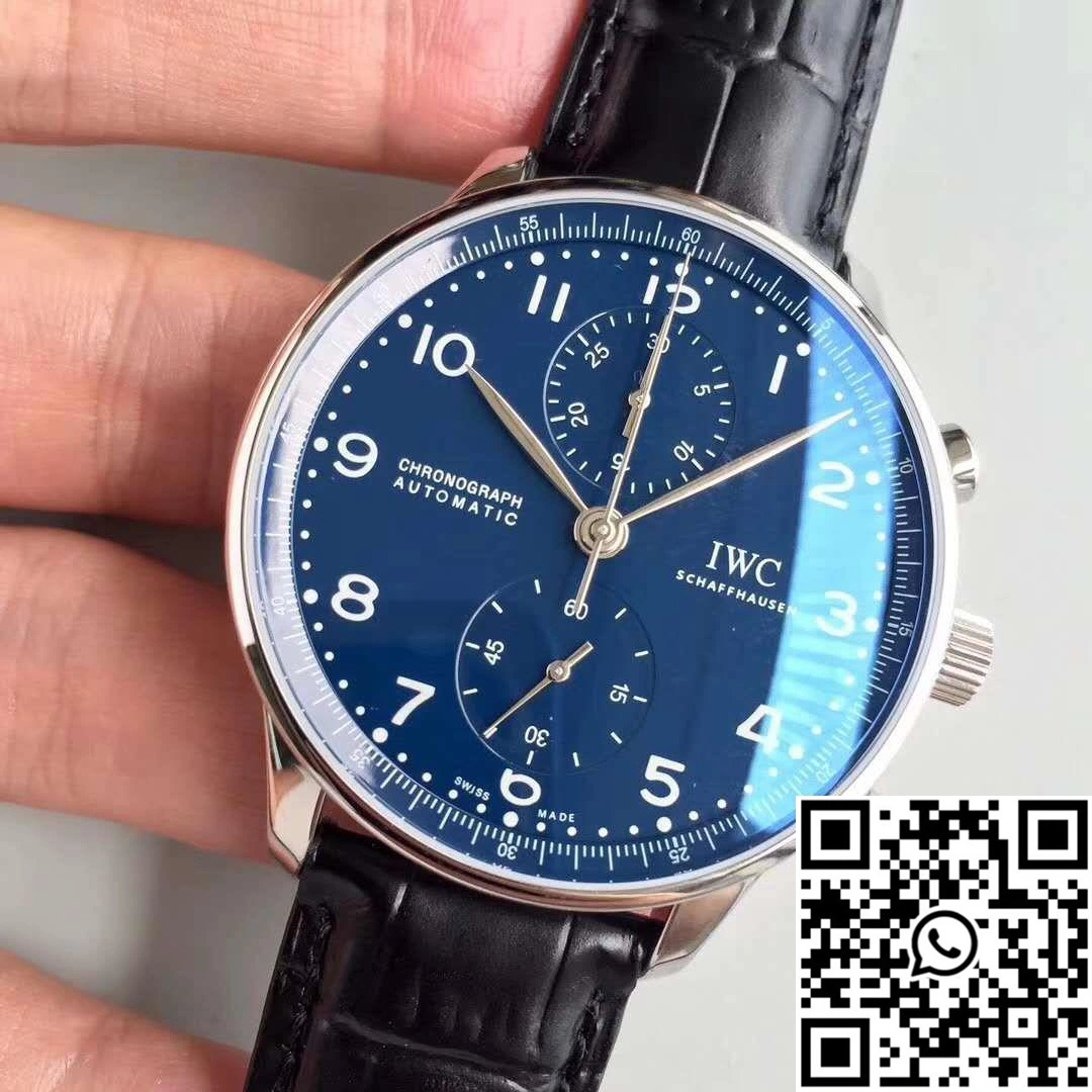 IWC Portugieser Chronograph Edition 150 Years IW371601 Blue Dial YL Factory
