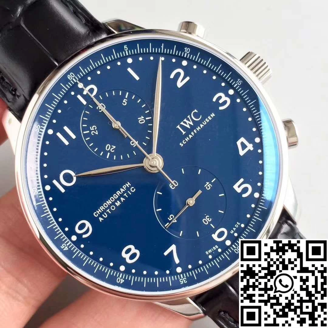IWC Portugieser Chronograph Edition 150 Years IW371601 Blue Dial YL Factory