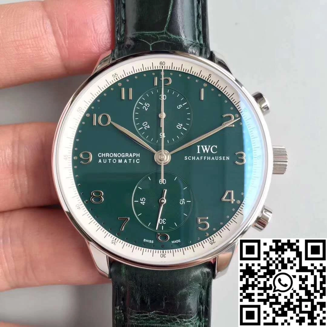 IWC Portugieser Chronograph Edition 150 Years IW371601 Green Dial YL Factory