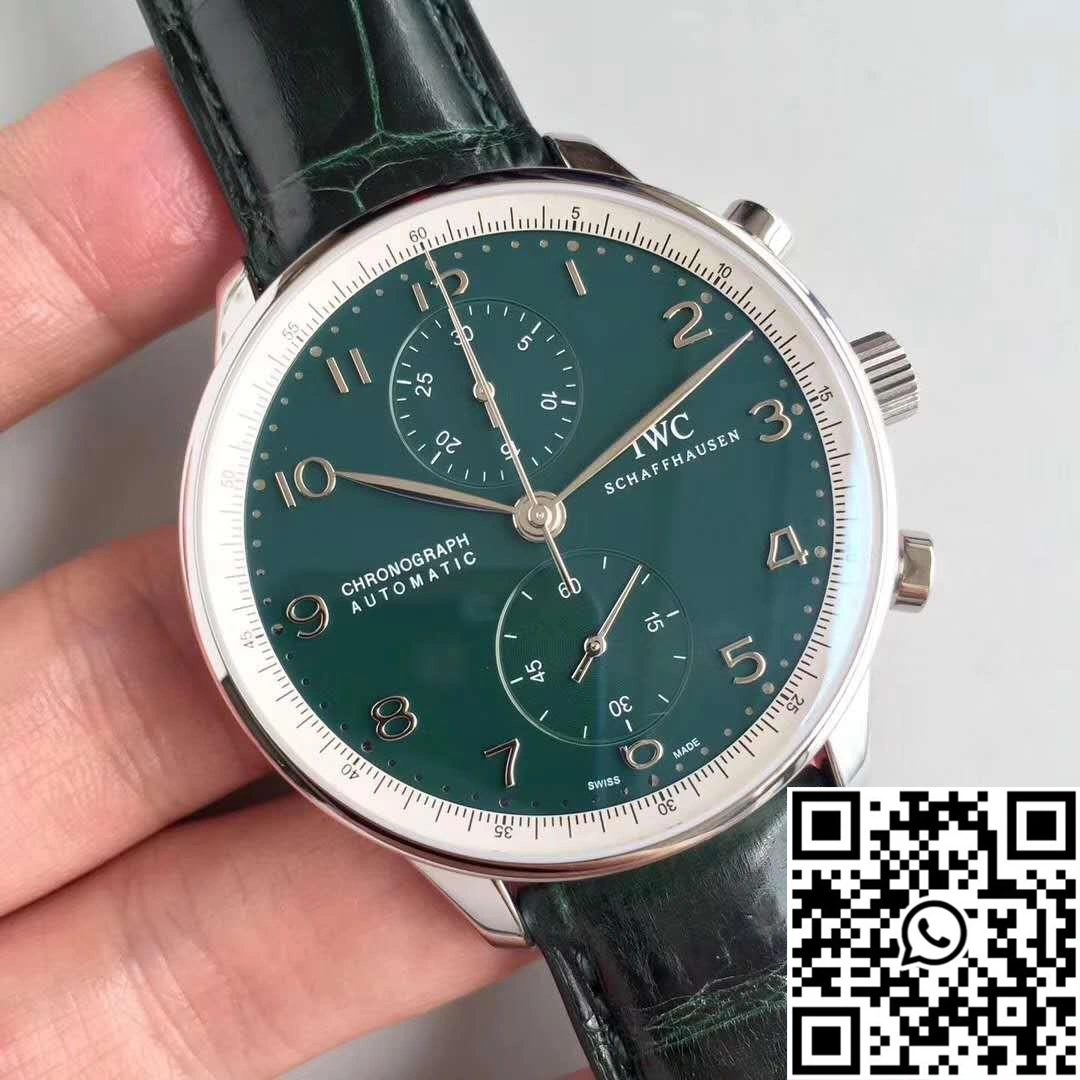 IWC Portugieser Chronograph Edition 150 Years IW371601 Green Dial YL Factory