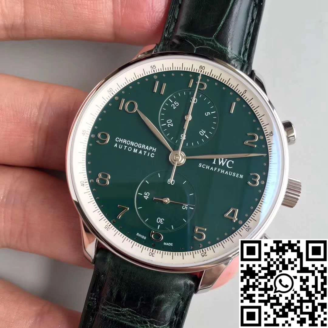 IWC Portugieser Chronograph Edition 150 Years IW371601 Green Dial YL Factory