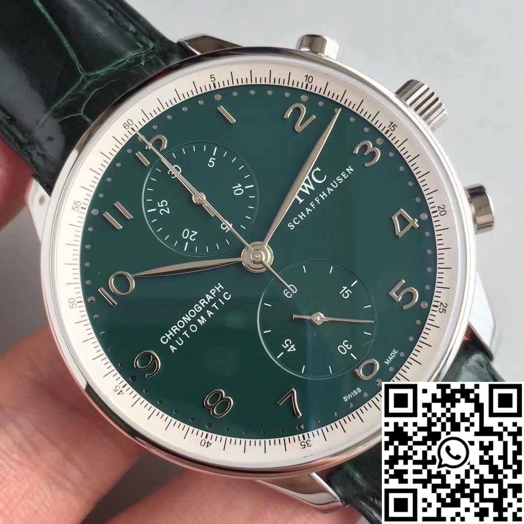 IWC Portugieser Chronograph Edition 150 Years IW371601 Green Dial YL Factory