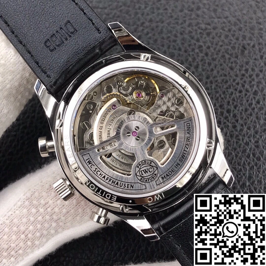 IWC Portugieser Chronograph IW371616 ZF Factory Burgundy Red Dial