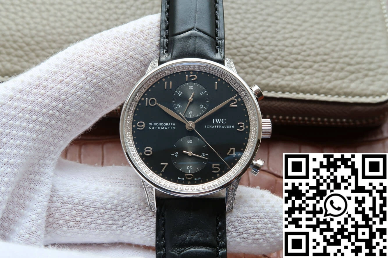 IWC Portugieser IW371440 ZF Factory V2 Diamond Bezel