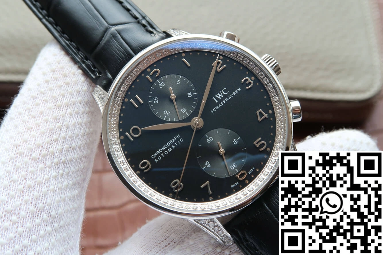IWC Portugieser IW371440 ZF Factory V2 Diamond Bezel