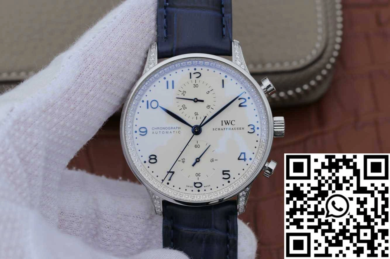IWC Portugieser IW371440 ZF Factory V2 Diamond White Dial