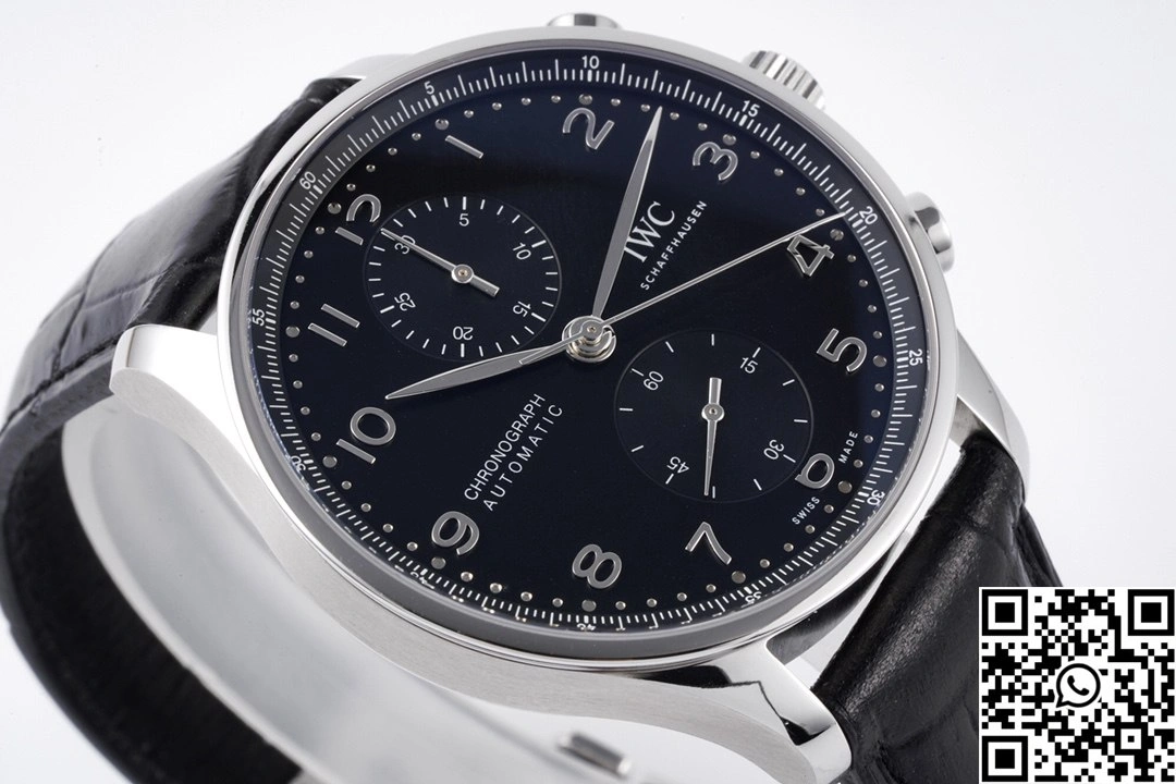 IWC Portugieser IW371609 ZF Factory Stainless Steel Black Dial