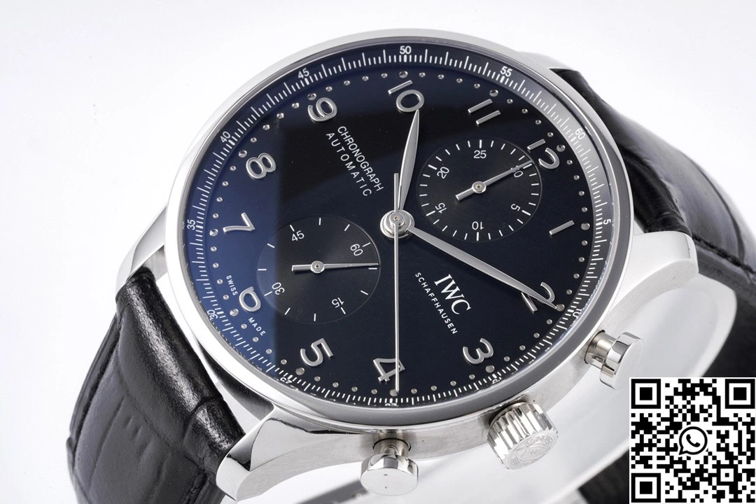 IWC Portugieser IW371609 ZF Factory Stainless Steel Black Dial