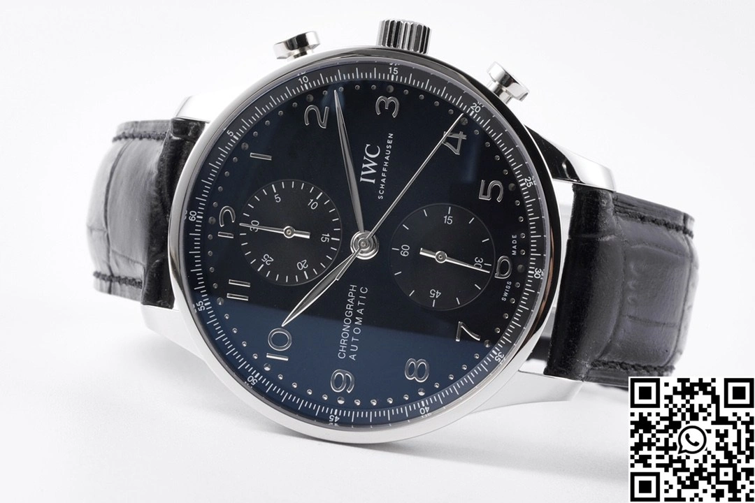 IWC Portugieser IW371609 ZF Factory Stainless Steel Black Dial