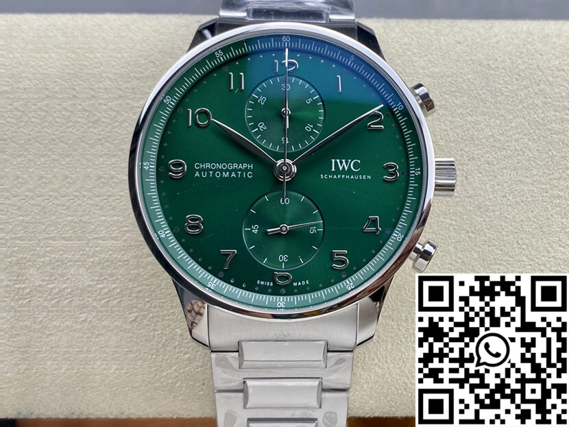 IWC Portugieser IW371615 ZF Factory Green Dial