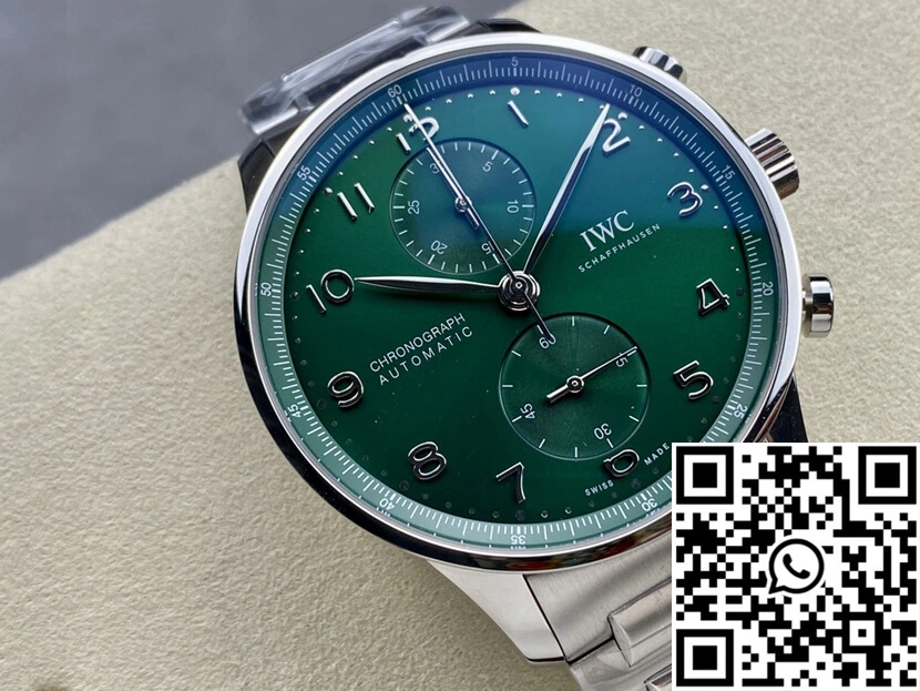 IWC Portugieser IW371615 ZF Factory Green Dial