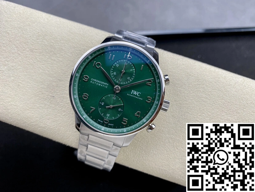 IWC Portugieser IW371615 ZF Factory Green Dial
