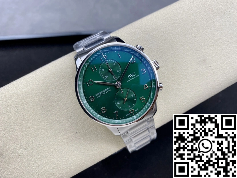 IWC Portugieser IW371615 ZF Factory Green Dial