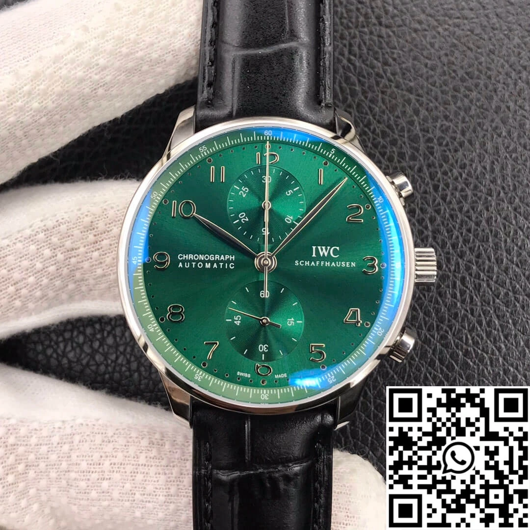 IWC Portugieser IW371615 ZF Factory Green Dial