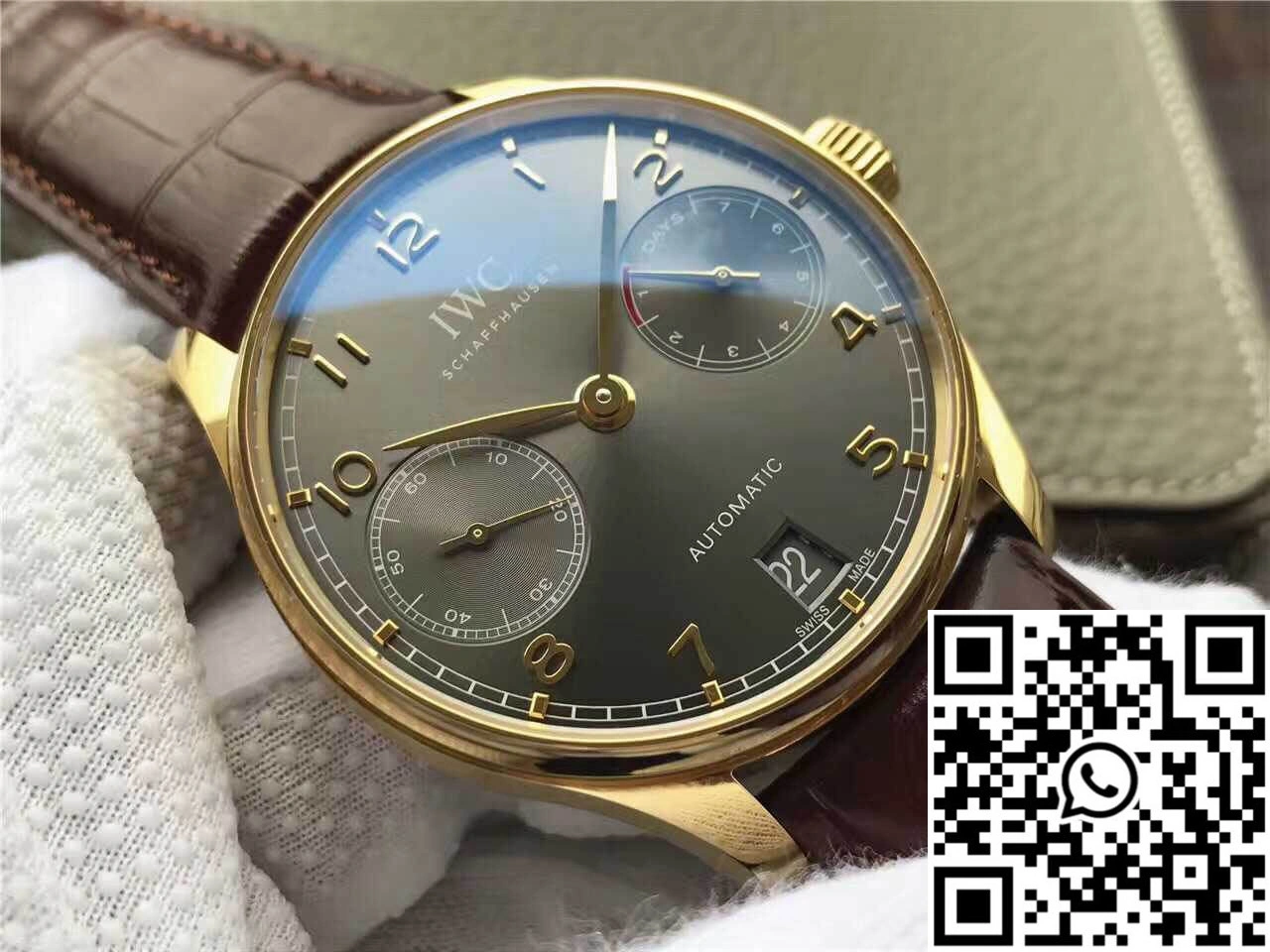 IWC Portugieser IW500101 ZF Factory Yellow Gold Case