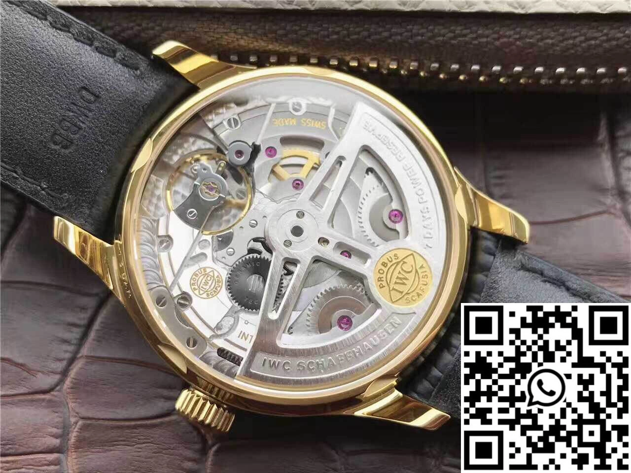 IWC Portugieser IW500101 ZF Factory Yellow Gold Case