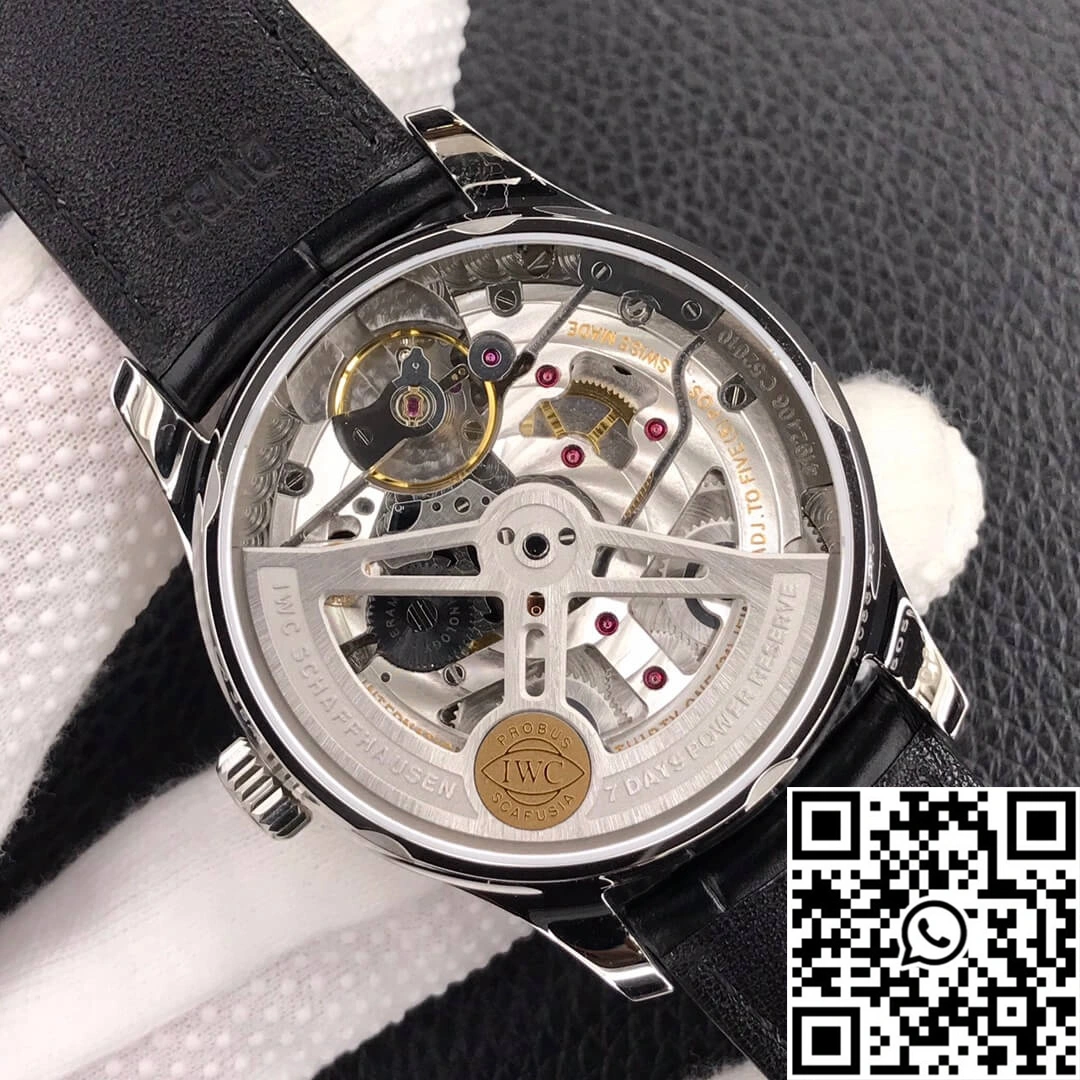 IWC Portugieser IW500714 ZF Factory Burgundy Red Dial