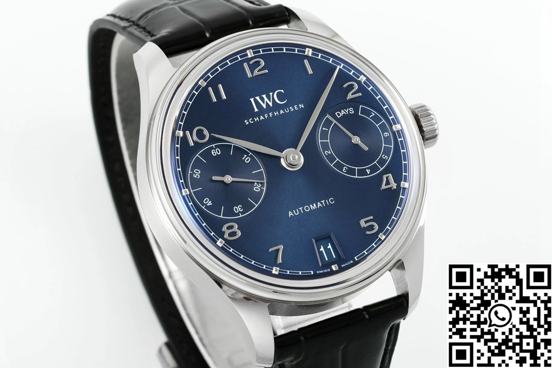 IWC Portugieser IW501704 APS Factory 42mm Stainless Steel Blue Dial