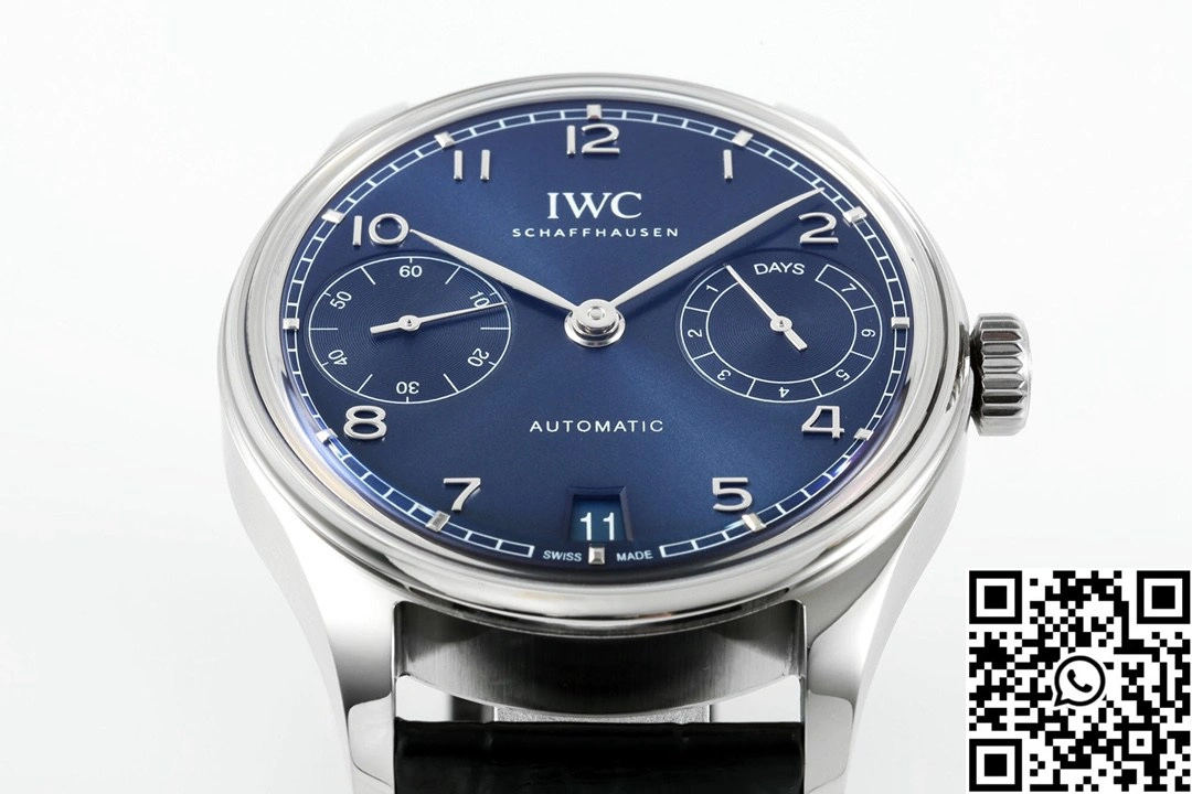 IWC Portugieser IW501704 APS Factory 42mm Stainless Steel Blue Dial