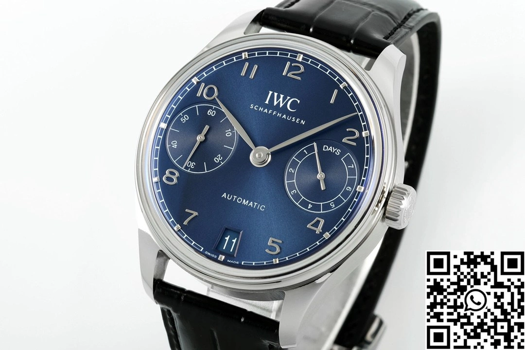 IWC Portugieser IW501704 APS Factory 42mm Stainless Steel Blue Dial
