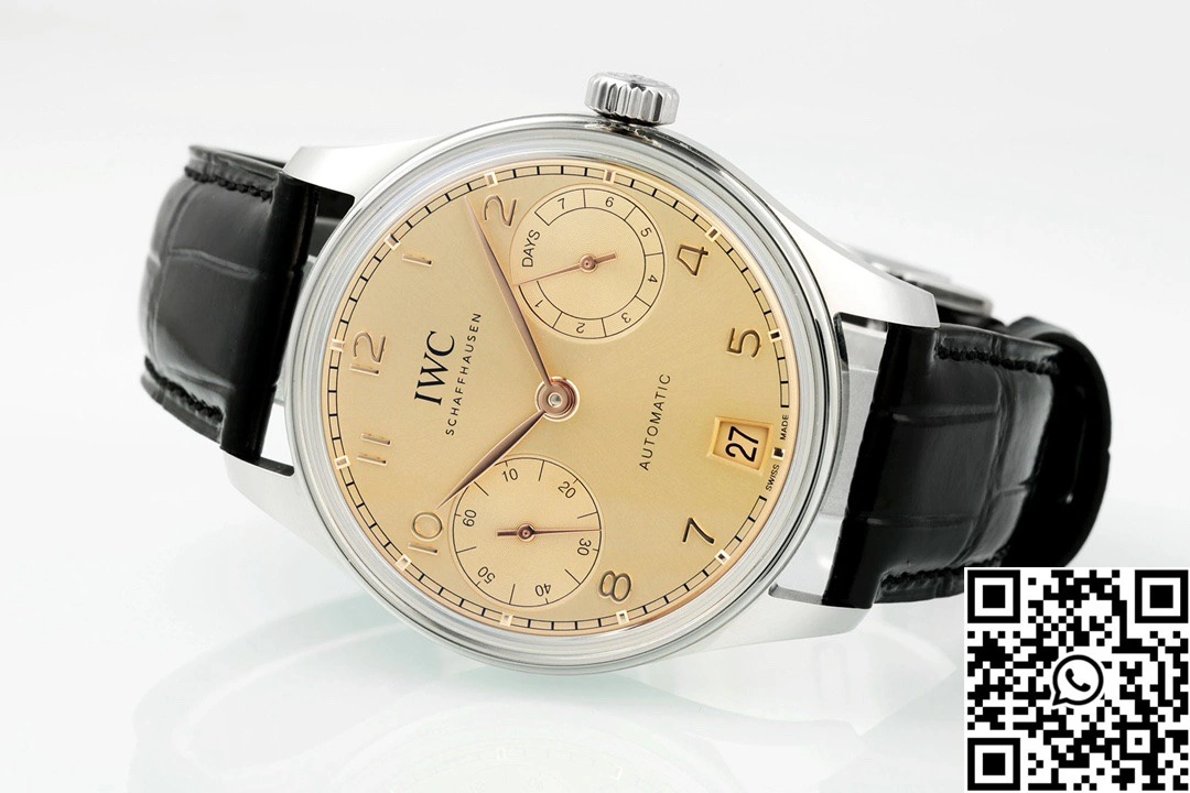 IWC Portugieser IW501705 APS Factory 42mm Stainless Steel Gold Dial