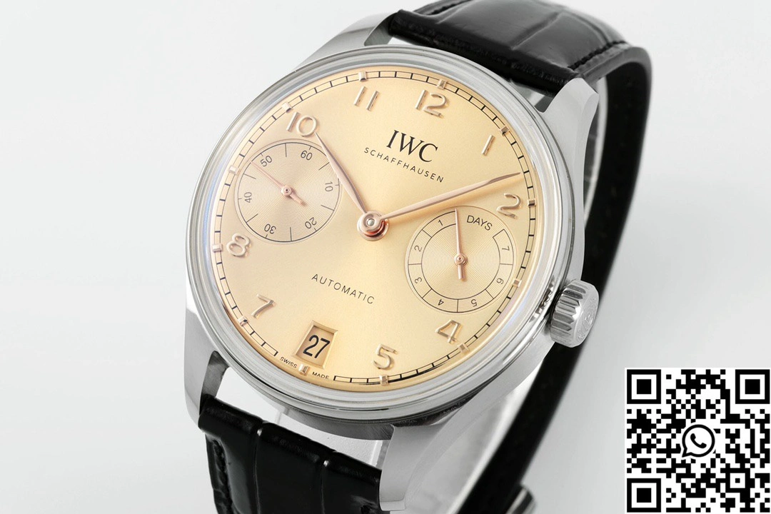 IWC Portugieser IW501705 APS Factory 42mm Stainless Steel Gold Dial