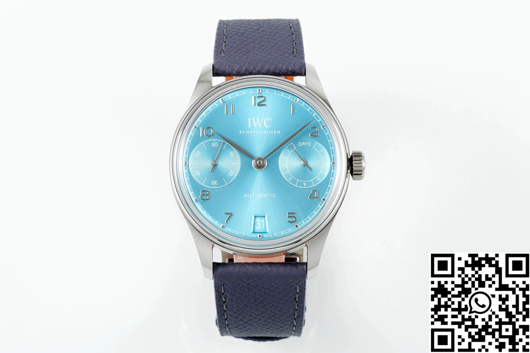 IWC Portugieser IW501708 APS Factory 42mm Stainless Steel Light Blue Dial